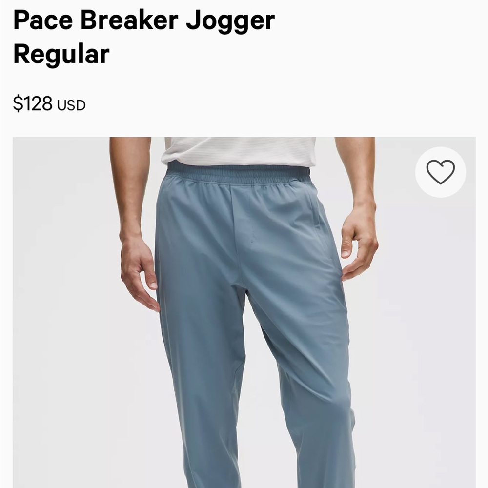 lululemon athletica Men's Navy Joggers
